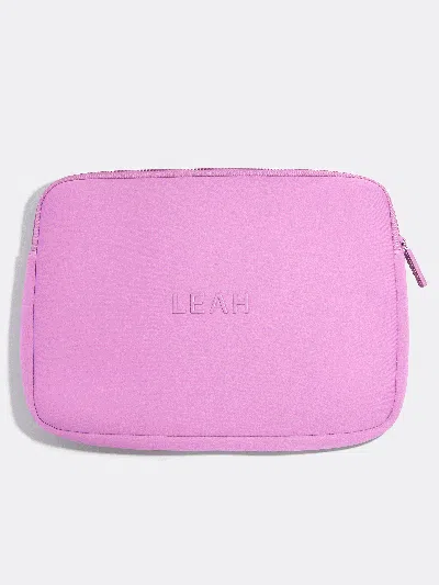 Baublebar Clocked In Custom Laptop Sleeve In Blue