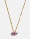 Baublebar Clove Semi-precious Birthstone Necklace In Gold