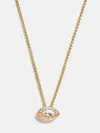 Baublebar Clove Semi-precious Birthstone Necklace In Gold