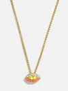 Baublebar Clove Semi-precious Birthstone Necklace In Gold