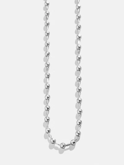 Baublebar Cluster Charm Necklace Chain In Silver