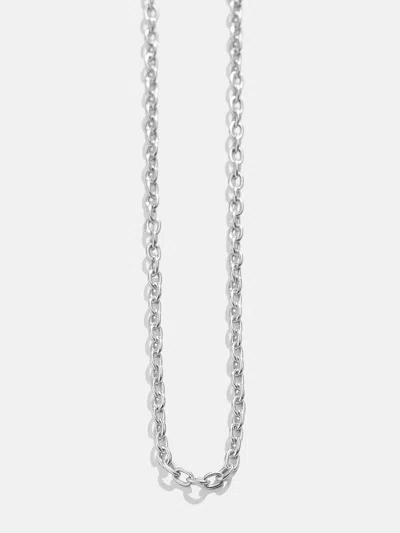 Baublebar Cluster Charm Necklace Chain In Silver
