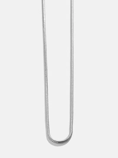 Baublebar Cluster Charm Necklace Chain In Silver