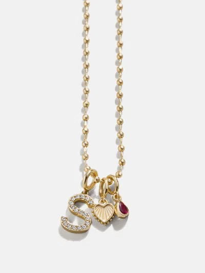 Baublebar Cluster Charm Necklace In Gold