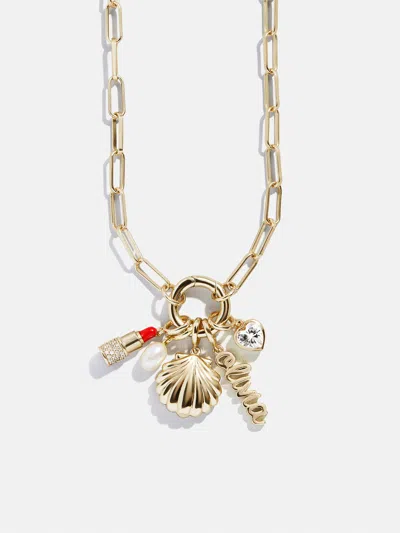 Baublebar Cluster Charm Necklace In Gold