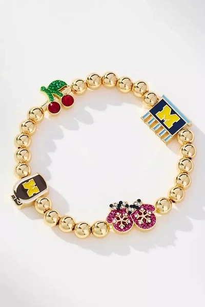 Baublebar College Mixed Icon Bracelet In Yellow