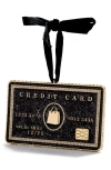 Baublebar Credit Card Ornament In Black