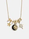 Baublebar Cressida Celestial Charm Necklace In Gold