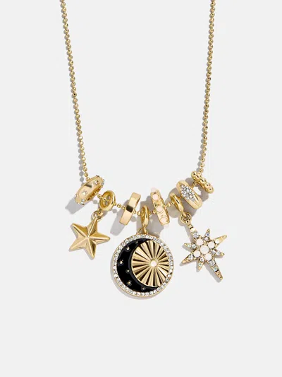 Baublebar Cressida Celestial Charm Necklace In Gold