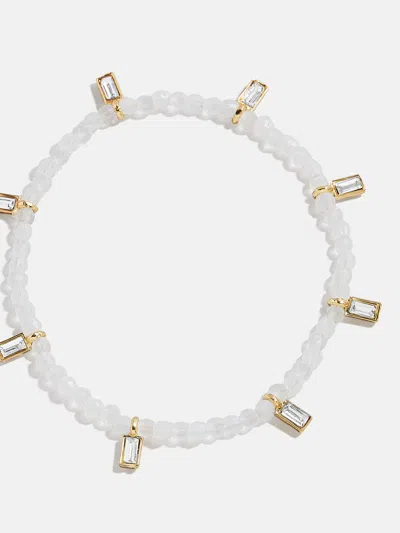 Baublebar Crystal Beaded Bracelet In White