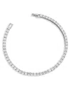 Baublebar Cubic Zirconia Bille Tennis Bracelet In Silver