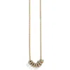 Baublebar Custom Bubble Letter Pendant Necklace In Gold