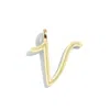 Baublebar Custom Butter Yellow Enamel Script Letter Charm