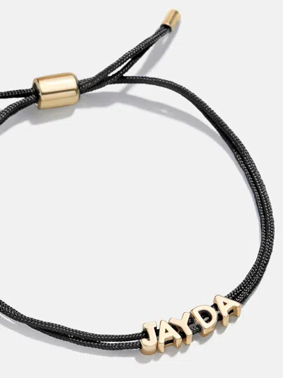 Baublebar Custom Cord Bracelet In Black