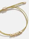Baublebar Custom Cord Bracelet In Gold