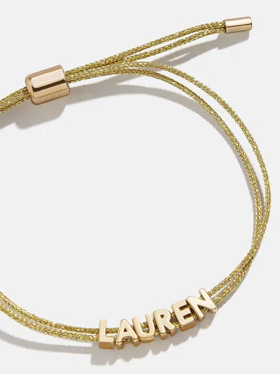 Baublebar Custom Cord Bracelet In Gold