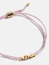 Baublebar Custom Cord Bracelet In Gold