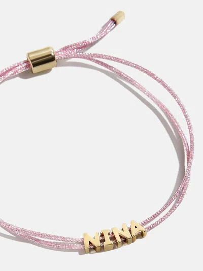 Baublebar Custom Cord Bracelet In Gold