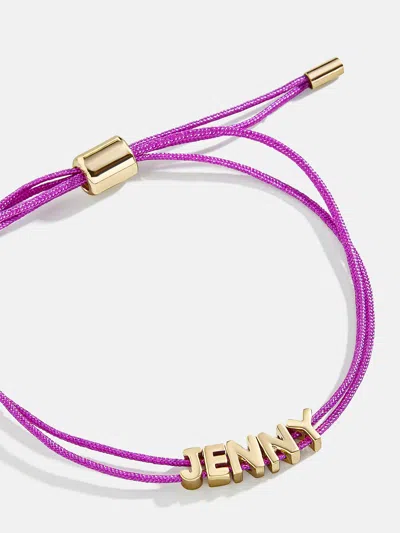 Baublebar Custom Cord Bracelet In Purple