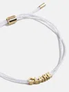 Baublebar Custom Cord Bracelet In White