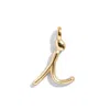 Baublebar Custom Gold Enamel Script Letter Charm