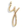 Baublebar Custom Gold Enamel Script Letter Charm In Gold