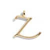Baublebar Custom Gold Enamel Script Letter Charm In Multi