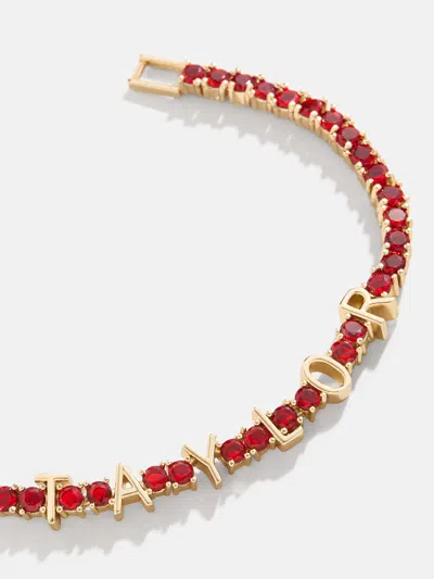 Baublebar Custom Tennis Bracelet In Red
