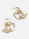 Baublebar Daisy Duck Disney Outline Earrings In Gold