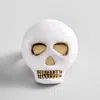 Baublebar Dead Set Skull Ring In White
