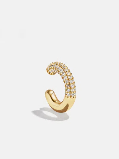 Baublebar Demi 18k Gold Ear Cuff In Brown
