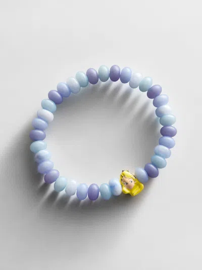 Baublebar Disney Alice In Wonderland Beaded Charm Bracelet In Blue