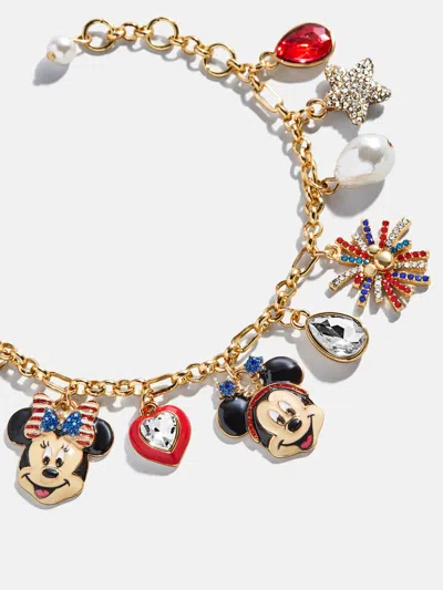 Baublebar Disney Americana Charm Bracelet In Gold