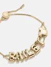 Baublebar Disney Bubble Custom Slider Bracelet In Gold