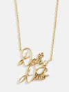 Baublebar Disney Character Signature Necklace In Gold
