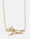 Baublebar Disney Character Signature Necklace In Gold