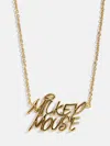 Baublebar Disney Character Signature Necklace In Gold