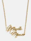 Baublebar Disney Character Signature Necklace In Gold