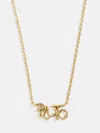 Baublebar Disney Character Signature Necklace In Gold