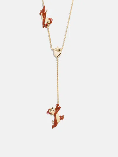 Baublebar Disney Chip ‘n Dale Dynamic Duo Lariat Necklace In Multi
