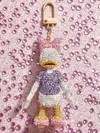 Baublebar Disney Daisy Duck Classic Pavé Bag Charm In Multi
