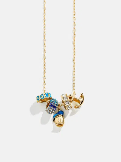 Baublebar Disney Donald Duck Beaded Charm Necklace In Gold