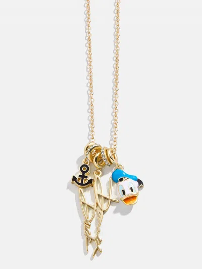 Baublebar Disney Donald Duck Cluster Charm Necklace In Gold