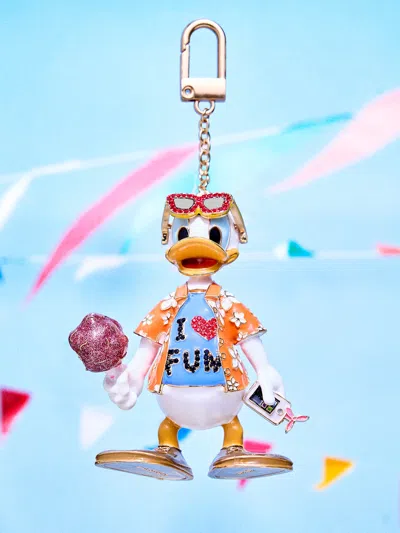 Baublebar Disney Donald Duck Summer Activity Bag Charm In Multi