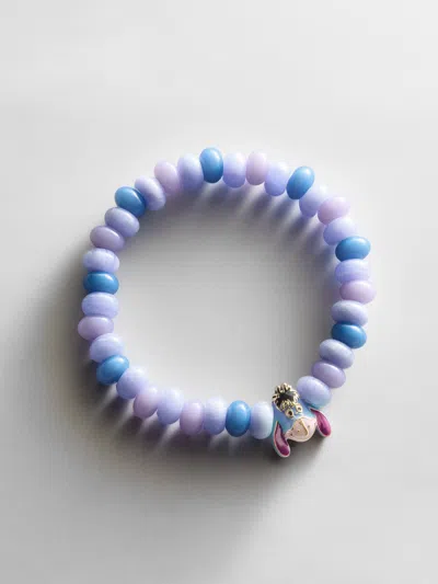 Baublebar Disney Eeyore Beaded Charm Bracelet In Gray