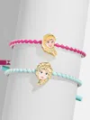 Baublebar Disney Kid's Frozen Bff Bracelet Set In Pink