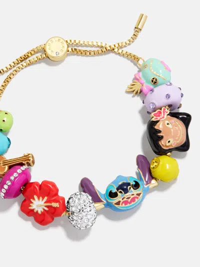 Baublebar Disney Lilo & Stitch Friends Forever Charm Bracelet In Multi