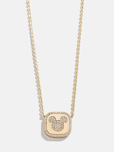 Baublebar Disney Mickey Mouse 18k Gold Plated Sterling Silver Pendant Necklace