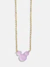 Baublebar Disney Mickey Mouse Acrylic Custom Necklace In Gold