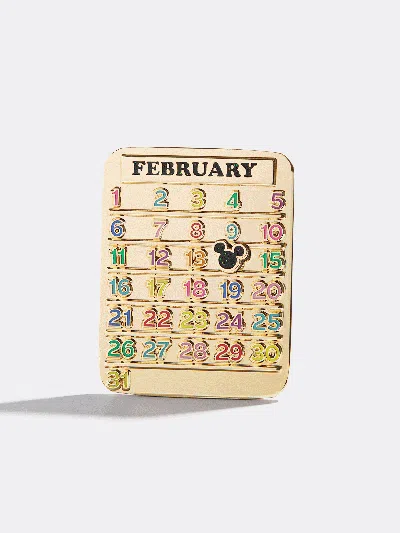 Baublebar Disney Mickey Mouse Adjustable Calendar Pin In Gold